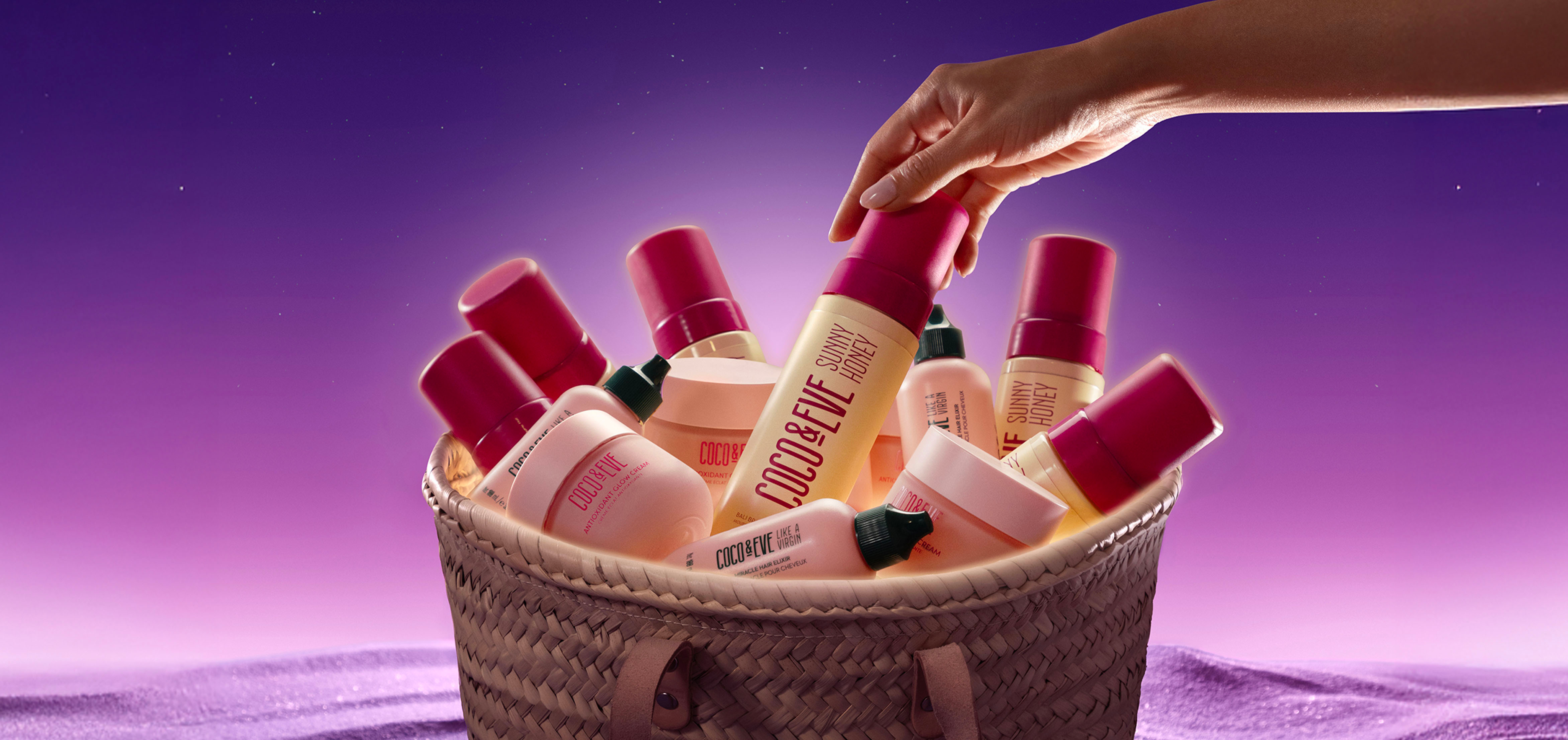 Graphic depicting UI-styled buttons with different categories of interior design items on top of an image of a modern interior living room.