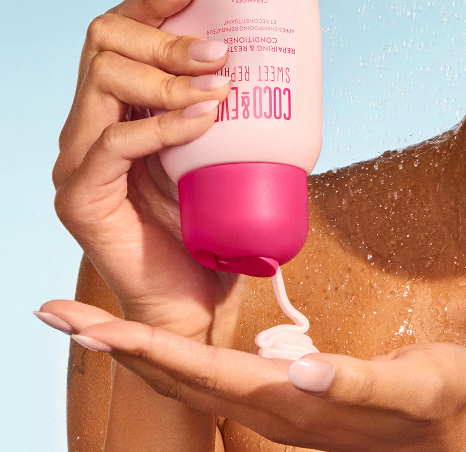 Graphic depicting a hexagonal cropped photo of an interior room design with grid lines along its borders.